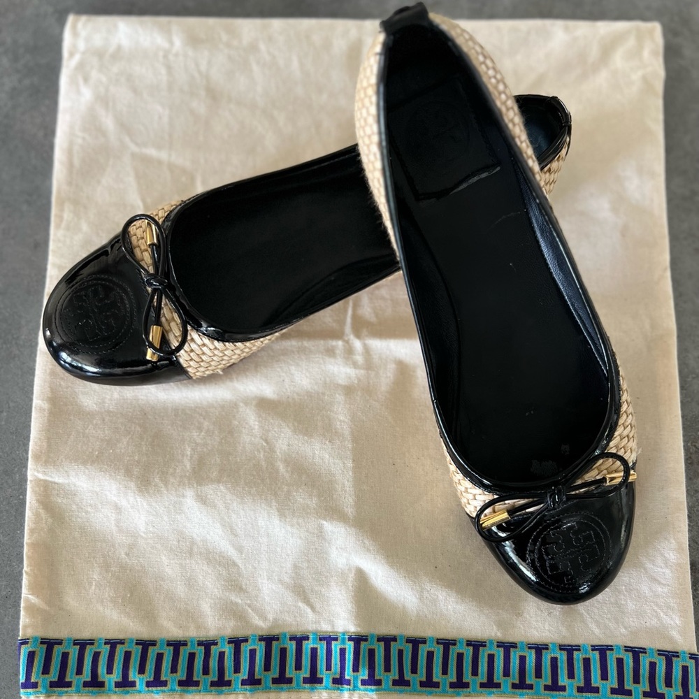 Tory Burch Catherine Cap-Toe Ballerina Flat